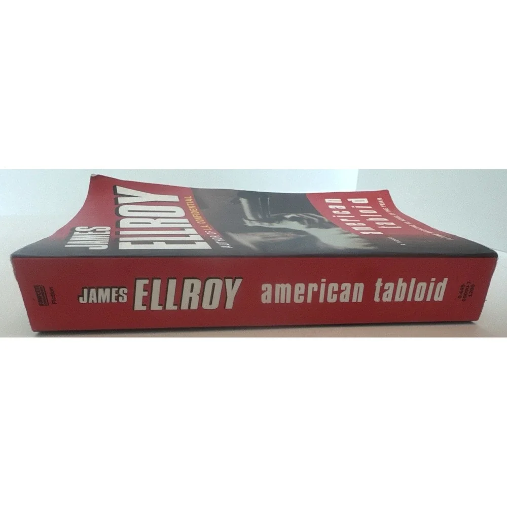 James Ellroy American Tabloid Time Magazine #1Novel Of The Year